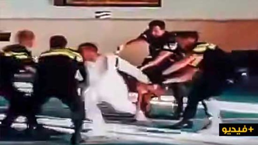 شاهدوا بالفيديو.. الشرطة الهولندية تستعمل كلبا مدربا لتوقيف شخص داخل مسجد بروتردام