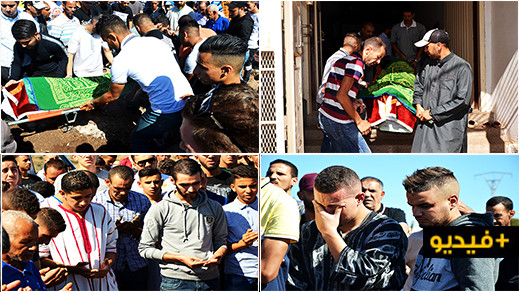 حشود من المواطنين يرافقون سجينا توفي بمستشفى الناظور إلى مثواه الاخير