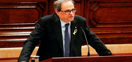 بعد سجن 9 من زملائه.. زعيم كتالوني يدعو إلى استفتاء جديد لتقرير مصير "الإقليم" بإسبانيا بعد سجن 9 من زملائه.. زعيم كتالوني يدعو إلى استفتاء جديد لتقرير مصير "الإقليم" بإسبانيا