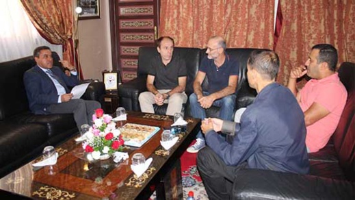 سعيد الرحموني يستقبل مدير مؤسسة لوبي دي فيغا الإسبانية ويتدارسان سبل التعاون سعيد الرحموني يستقبل مدير مؤسسة لوبي دي فيغا الإسبانية ويتدارسان سبل التعاون