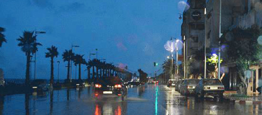 هذه مقاييس التساقطات المطرية المسجلة بالناظور خلال الليلة الماضية