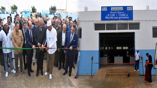 في إطار المبادرة الوطنية.. البنية التجارية تتعزز بإعادة افتتاح سوق نموذجي للأسماك بالدريوش في إطار المبادرة الوطنية.. البنية التجارية تتعزز بإعادة افتتاح سوق نموذجي للأسماك بالدريوش