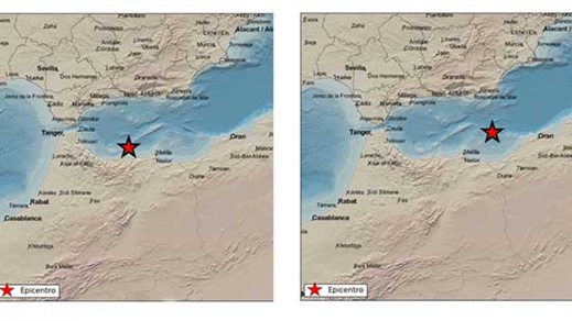 تسجيل هزتين أرضيتين متتاليتين قرب سواحل الريف تسجيل هزتين أرضيتين متتاليتين قرب سواحل الريف