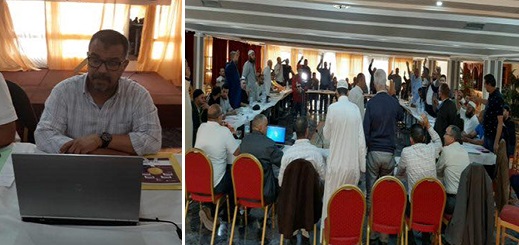 انتخاب الناظوري محمد أعراب نائبا لرئيس الكنفدرالية المغربية لتجار السمك بالجملة انتخاب الناظوري محمد أعراب نائبا لرئيس الكنفدرالية المغربية لتجار السمك بالجملة