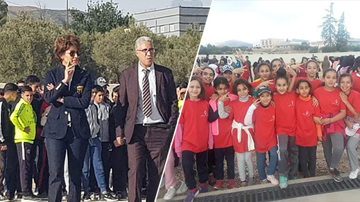 الدريوش.. البطلة الأولمبية نزهة بدوان تشرف على ورشات رياضية بثانويتي تفرسيت والكبداني الدريوش.. البطلة الأولمبية نزهة بدوان تشرف على ورشات رياضية بثانويتي تفرسيت والكبداني