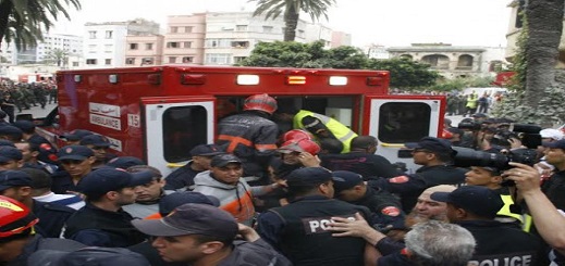 انقلاب حافلة سياحية تقل 21 شخصا من بينهم أجانب بجرسيف