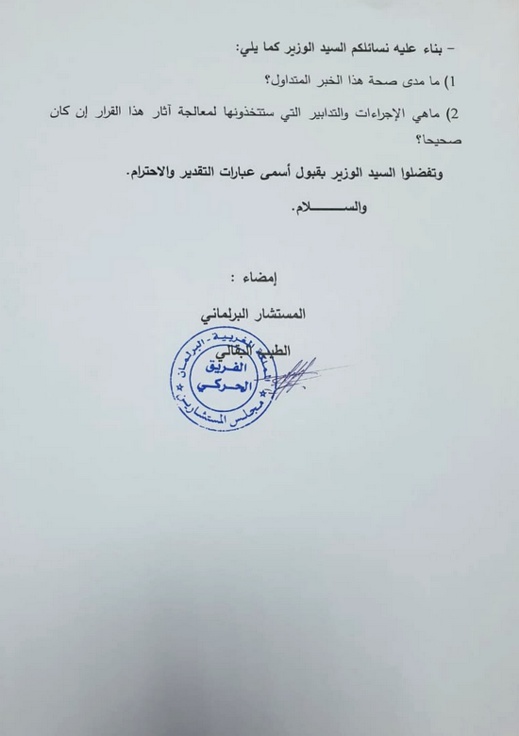 البقالي يسائل رئيس الحكومة ووزير الخارجية حول تداعيات إغلاق وكالة استقبال طلبات الفيزا الهولندية بالناظور