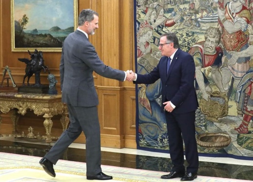 حاكم مليلية يستفـز المغرب بدعوة رسمية لاستقبال العاهل الاسباني في الثغر المحتل حاكم مليلية يستفـز المغرب بدعوة رسمية لاستقبال العاهل الاسباني في الثغر المحتل