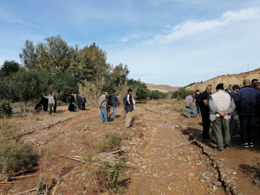 فلاحو غرسيات "القلعة" بتمسمان يعترضون على مشروع بناء سواقي تم تغيير مسارها فلاحو غرسيات "القلعة" بتمسمان يعترضون على مشروع بناء سواقي تم تغيير مسارها