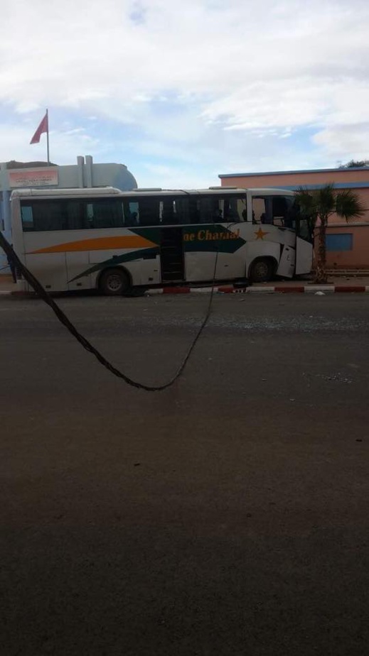 الألطاف الإلهية تحول دون سقوط ضحايا في حادثة حافلة لنقل المسافرين بتزطوطين 