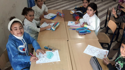 مدرسة "القدس" الابتدائية بأزغنغان تنخرط في الأسبوع الوطني للتعاون المدرسي