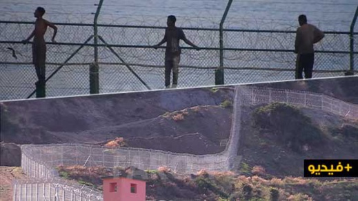 بالفيديو.. وسائل إعلام إسبانية: المغرب يبني سياجا لمنع تسلل المهاجرين بالفيديو.. وسائل إعلام إسبانية: المغرب يبني سياجا لمنع تسلل المهاجرين