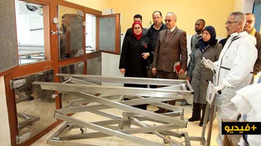 البلدية ومندوبية الصحة توقعان اتفاقية مشروع استحداث وتجهيز "مستودع الأموات" بمستشفى الناظور البلدية ومندوبية الصحة توقعان اتفاقية مشروع استحداث وتجهيز "مستودع الأموات" بمستشفى الناظور