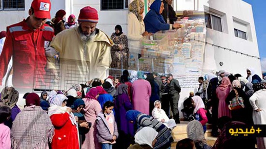 أزيد من 2400 مستفيد من القافلة الطبية الوطنية الأولى من نوعها بدوار الحرشة بجماعة بوعرك أزيد من 2400 مستفيد من القافلة الطبية الوطنية الأولى من نوعها بدوار الحرشة بجماعة بوعرك