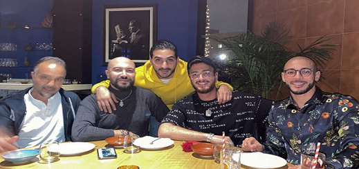 سعد لمجرد يظهر في صورة الدولي نور الدين لمرابط في السعودية سعد لمجرد يظهر في صورة الدولي نور الدين لمرابط في السعودية
