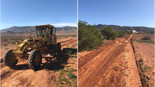 آليات المجلس الإقليمي للدريوش تفتح وتوسع المسالك الطريقة لدوار "أولاد يشو" لفك العزلة عن الساكنة آليات المجلس الإقليمي للدريوش تفتح وتوسع المسالك الطريقة لدوار "أولاد يشو" لفك العزلة عن الساكنة