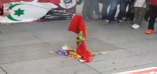 التحقيق مع ناشط بسبب تدوينة أشاد فيها بحرق العلم الوطني في باريس التحقيق مع ناشط بسبب تدوينة أشاد فيها بحرق العلم الوطني في باريس