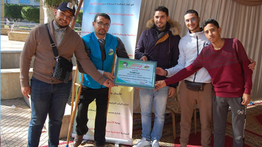 مشروع "كرامة" المقام لفائدة "المعاقين" يختتم بقافلة تحسيسية حول الولوجيات بأزغنغان مشروع "كرامة" المقام لفائدة "المعاقين" يختتم بقافلة تحسيسية حول الولوجيات بأزغنغان