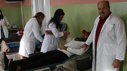 قطرة دم تساوي حياة.. شعار حملة إنخرط في إنجاحها 130 متبرع ومتبرعة بالدم بزايو قطرة دم تساوي حياة.. شعار حملة إنخرط في إنجاحها 130 متبرع ومتبرعة بالدم بزايو