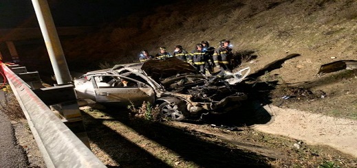حادثة سير مروعة تودي بحياة أربعة شبان مغاربة نواحي "مدريد" بإسبانيا