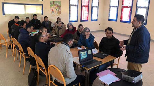 التقويم التربوي موضوع لقاء تربوي لفائدة أساتذة الأمازيغية بالناظور التقويم التربوي موضوع لقاء تربوي لفائدة أساتذة الأمازيغية بالناظور