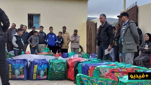 توزيع ملابس شتوية لفائدة أزيد من 500 شخص من المعوزين بدواوير قرية أركمان توزيع ملابس شتوية لفائدة أزيد من 500 شخص من المعوزين بدواوير قرية أركمان