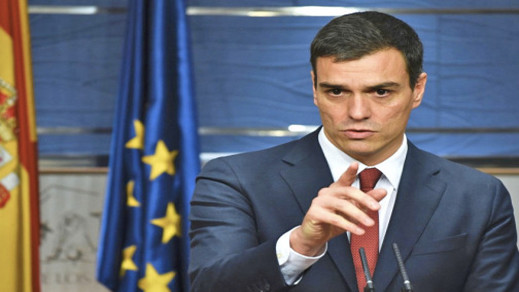 انتخاب الإشتراكي بيدرو سانشيز رئيسا للحكومة الإسبانية انتخاب الإشتراكي بيدرو سانشيز رئيسا للحكومة الإسبانية