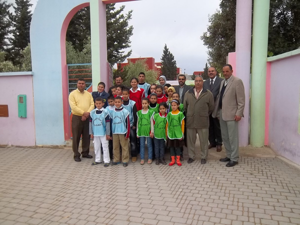 زيارة بيئية لمدرسة الحي الجديد بالعروي لمدرسة وادي المخازن بسلوان