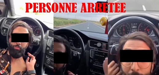 مقطع فيديو استعراضي خطير يجر شابا متهورا في السياقة للتحقيق مقطع فيديو استعراضي خطير يجر شابا متهورا في السياقة للتحقيق