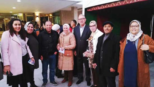 حضور  متميز لجمعية ايمن للتوحد في سهرة" توحدي و فنان " بمسرح محمد الخامس