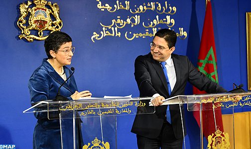 وزيرة الخارجية الاسبانية تؤكد على جودة العلاقات المغربية الاسبانية وزيرة الخارجية الاسبانية تؤكد على جودة العلاقات المغربية الاسبانية