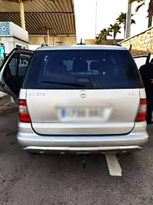 دخلت من المغرب.. الحرس الإسباني يحجز كمية كبيرة من المخدرات بسبتة المحتلة دخلت من المغرب.. الحرس الإسباني يحجز كمية كبيرة من المخدرات بسبتة المحتلة