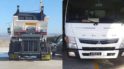 شاحنة جديدة لجمع نفايات دار الكبداني شاحنة جديدة لجمع نفايات دار الكبداني