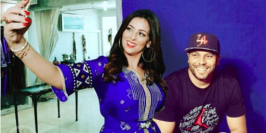مسلم يمنح دور البطولة لزوجته أمل صقر في أول عمل فني يجمعهما