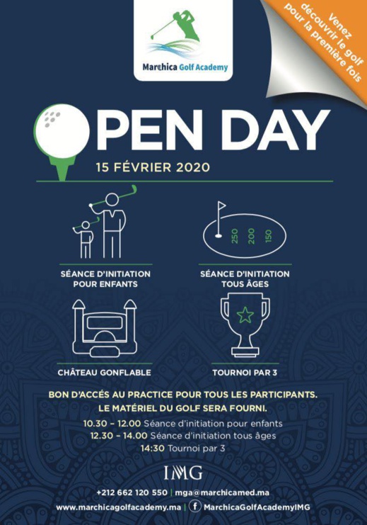 مارتشيكا ميد تفتح أبوابها للأطفال لتعلم رياضة الغولف بالناظور وتخفيضات مهمة للعشرة الأوائل مارتشيكا ميد تفتح أبوابها للأطفال لتعلم رياضة الغولف بالناظور وتخفيضات مهمة للعشرة الأوائل