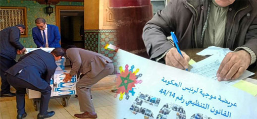 تحمل أزيد من 40 ألف توقيع.. رئيس الحكومة يتوصل بعريضة المطالبة بإحداث صندوق مكافحة السرطان تحمل أزيد من 40 ألف توقيع.. رئيس الحكومة يتوصل بعريضة المطالبة بإحداث صندوق مكافحة السرطان