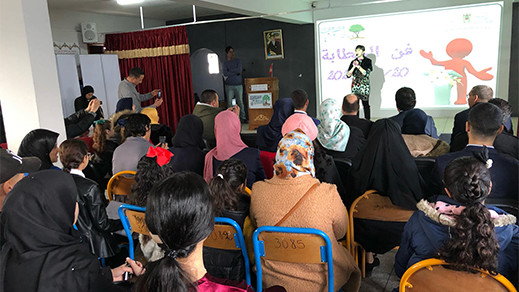 بالصور.. مديرية الناظور تنظم مسابقة إقليمية في فن الخطابة