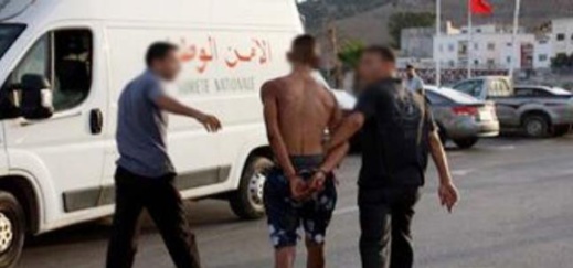 توقيف مختل اعتدى على سيدة اجنبية بواسطة اداة حديدية