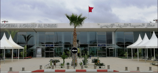 ارتفاع حركة النقل الجوي بمطار الشريف الإدريسي بالحسيمة