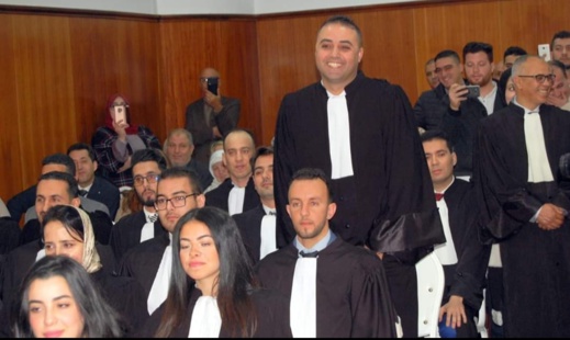 المحامون المتدربون يؤدون "اليمين" بحضور أسرة القضاء والمحاماة بالناظور