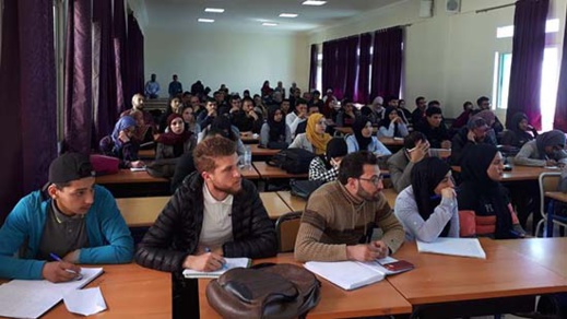 تقرير حول استمرار أشغال ورشات مسلك الدراسات الأمازيغية بالكلية المتعددة التخصصات بالناظور