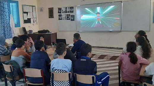 مؤسسة "القدس" بجعدار تنظم عرضا تحسيسيا حول الاستعمال الآمن للأنترنت مؤسسة "القدس" بجعدار تنظم عرضا تحسيسيا حول الاستعمال الآمن للأنترنت