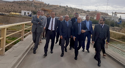 وزير التجهيز يكشف أهداف تعلية سد محمد الخامس في زيارة ميدانية حضرها عامل الناظور وزير التجهيز يكشف أهداف تعلية سد محمد الخامس في زيارة ميدانية حضرها عامل الناظور