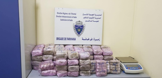 جمارك فرخانة تحبط عملية تهريب 40 كيلوغرام من الحشيش على متن سيارة اسبانية جمارك فرخانة تحبط عملية تهريب 40 كيلوغرام من الحشيش على متن سيارة اسبانية