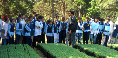 مدرسة الأم بأزغنغان تحتفل باليوم العالمي للبيئة