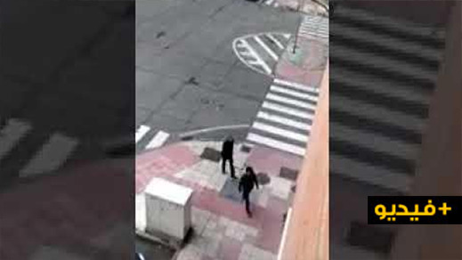 شاهدوا.. تسجيل اول مخالفة لشخص خالف أمر البقاء في المنزل بإسبانيا