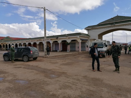 السلطة المحلية تغلق السوق الأسبوعي بجماعة "بني وكيل" تفاديا لاحتشاد المتسوقين