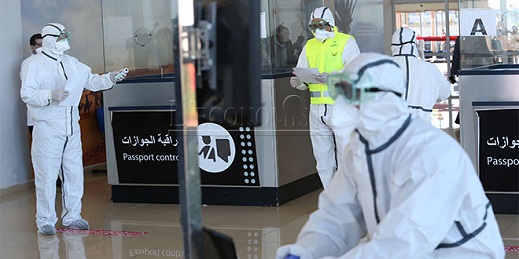 تسجيل 28 حالة إصابة جديدة بكورونا ليرتفع عدد الحالات المسجلة بالمغرب الى 170 حالة تسجيل 28 حالة إصابة جديدة بكورونا ليرتفع عدد الحالات المسجلة بالمغرب الى 170 حالة