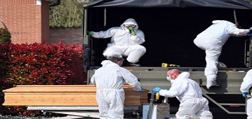 وفاة أكثر من 700 شخص في إيطاليا بفيروس كورونا خلال يوم واحد وفاة أكثر من 700 شخص في إيطاليا بفيروس كورونا خلال يوم واحد