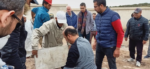 تشييع جنازة الزميل "حمادي مرسق" في جو استثنائي بمقبرة الناظور 
